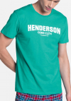 Henderson Piżama Lid 38874-69X Zielono-Niebieska