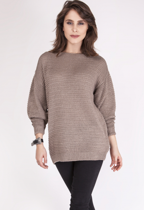 MKMSwetry Sweter Beatrix SWE 097 Mocca