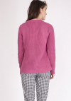 MKMSwetry Sweter Victoria SWE 123 Różowy 