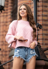 Merribel Sweter Xmasin Pink