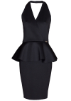 Figl Sukienka Baskinka M368 czarna