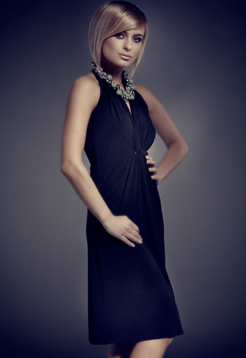 Figl Sukienka Paloma Mod. Nr 52 czarny