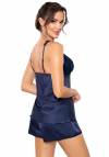 Donna Piżama Mari 1/2 Granatowa