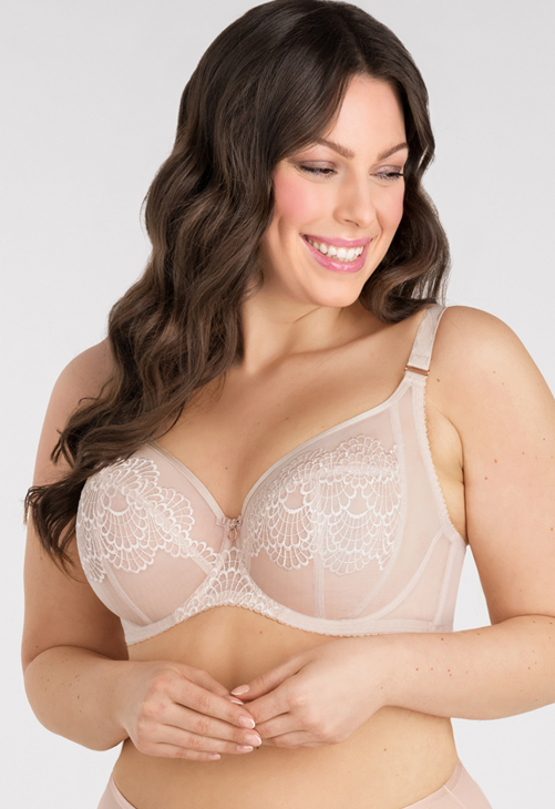 Biustonosz miękki Gorsenia Just K855 Beige