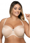 Biustonosz bardotka Ava 1787 beige Big | duży biust