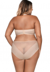 Biustonosz bardotka Ava 1787 beige Big | duży biust