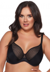 Biustonosz miękki Ava 2103 Innesa black Maxi | duży biust
