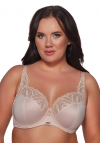 Biustonosz miękki Ava 2106 Yasemin beige Maxi | duży biust