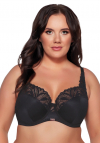 Biustonosz miękki Ava 2106 Yasemin black Maxi | duży biust