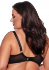 Biustonosz miękki Ava 2106 Yasemin black Maxi | duży biust