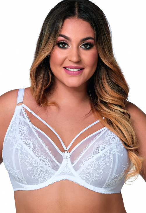 Biustonosz miękki Ava 1824 White Maxi