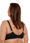 Biustonosz półusztywniany Gaia Maja 1300 Czarny Maxi