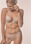 Biustonosz push-up Mefemi By Nipplex  Desire beżowy