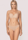 Biustonosz bardotka Mefemi By Nipplex Ewa beżowy