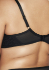 Biustonosz półusztywniany Ava 2098 Czarny