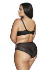 Biustonosz półusztywniany Ava 2098 Czarny