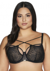 Biustonosz półusztywniany Ava 2098 Czarny