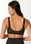 Biustonosz Sloggi Zero Feel Lace 2.0 Top Bralette czarny