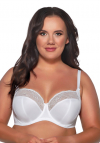 Biustonosz miękki Ava 2111 white Maxi | duży biust