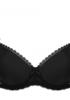 Biustonosz push-up gładki Henderson Ladies Julietta Kassidy czarny