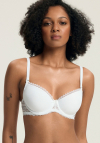 Biustonosz push-up gładki Henderson Ladies Julietta Kassidy Biały