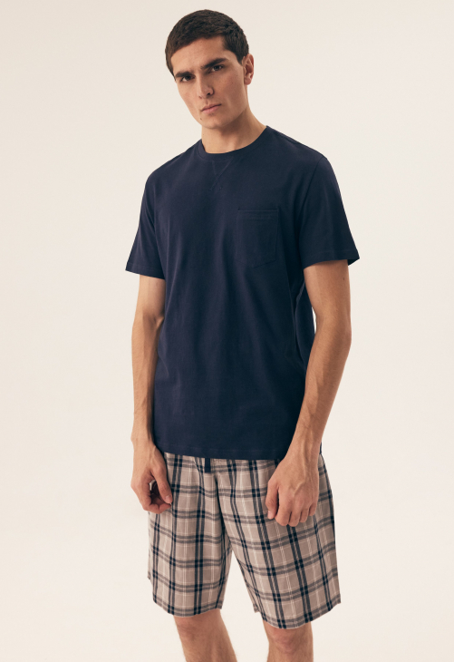 Henderson Piżama Dexter 42617-59X Granatowa