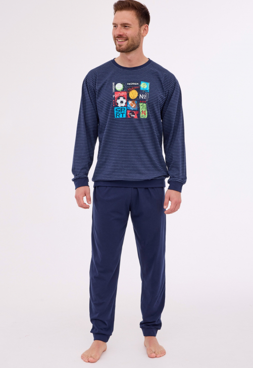 Cornette Piżama Męska Dr 308/258 Winner