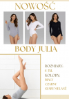 Body bawełniane Mitex Julia z długim rękawem – Gładkie S-3XL