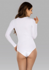 Body bawełniane Mitex Julia z długim rękawem – Gładkie S-3XL
