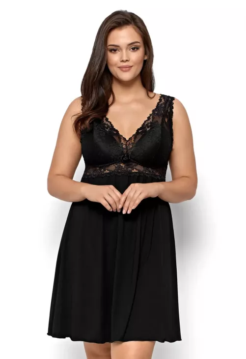 Koszulka nocna Mefemi By Nipplex Bona Big | wiskozowa