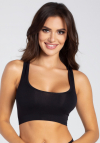 Top sportowy damski Gatta Solaris bezszwowy czarny