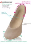 Balerinki damskie Sesto Senso bawełniane, anatomiczne