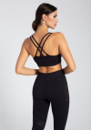 Top sportowy damski Gatta Bodywear Fitness GA bezszwowy czarny