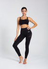 Top sportowy damski Gatta Bodywear Fitness GA bezszwowy czarny
