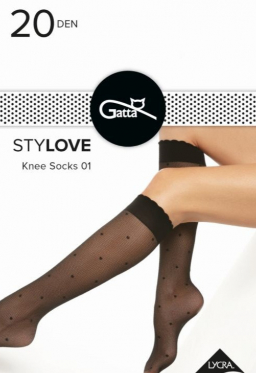 Gatta Stylove - Podkolanówki 01
