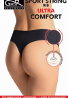 Gatta Bodywear Majtki - Sport String Rib Ultra Comfort