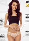 Majtki damskie stringi koronkowe Lapinee Stella 5025