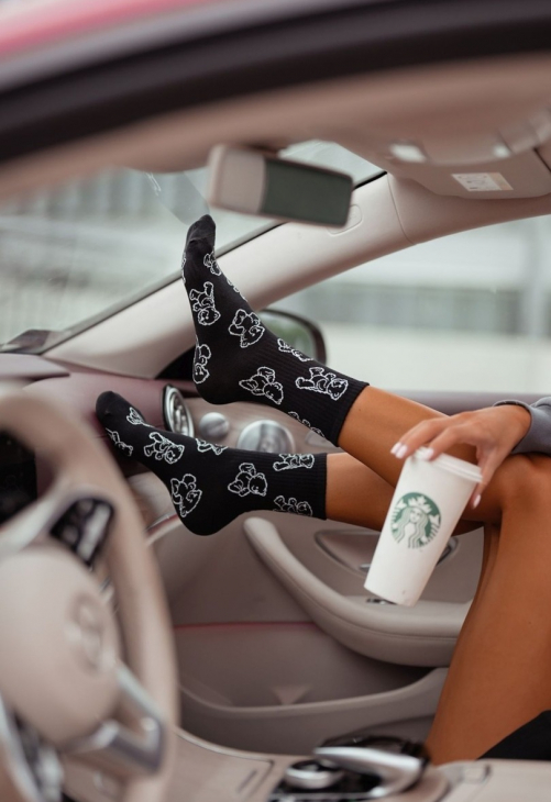 Milena Skarpetki Damskie Kontury Misia 0200.126