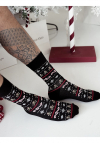 Milena Skarpetki Męskie Świąteczne 1290.023
