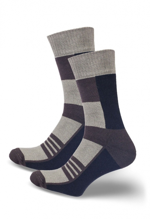 Milena Skarpety Thermo - Silver Wzór 0590.010