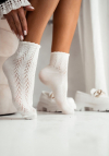 Milena Skarpetki Damskie Ażurowe 0989.001