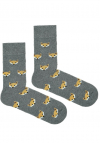 Milena Skarpetki Męskie Avangard Lisie Głowy 0125.095