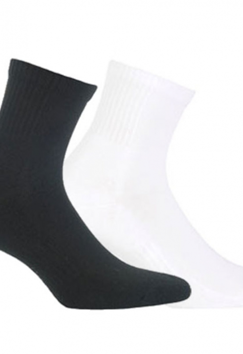 Wola Skarpetki  Młodzież-Męskie Krótkie Gładkie Frotte Ag+