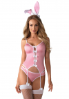 Obsessive Kostium Bunny Suit Różowy