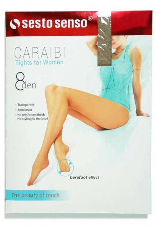 Sesto Senso Rajstopy Caraibi 8Den.