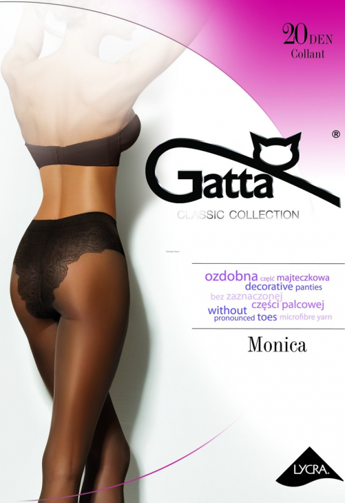 Gatta Monica - Rajstopy Damskie Microfibra 20 Den