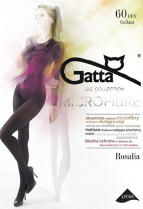 Gatta Rosalia 60 - Rajstopy Damskie , Mikrofibra 60 Den