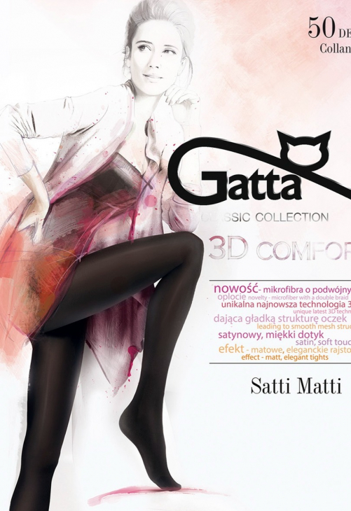 Gatta Satti Matti 50 - Rajstopy Damskie 50 Den