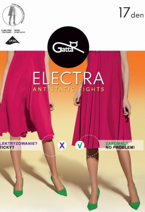 Gatta Electra - Rajstopy Gładkie 17 Den - 5