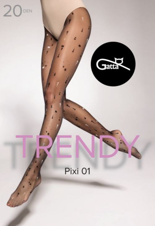 Gatta Pixi - 01 Rajstopy 20 Den.